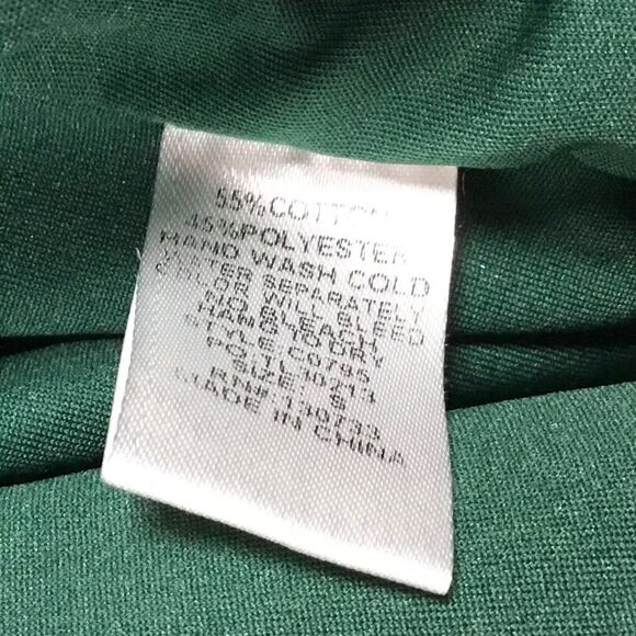 Dark forest green open front velvet jacket robe duster kimono witchy boho sz S - Picture 7 of 8